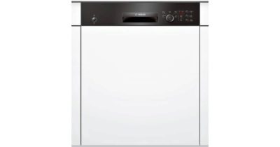 Bosch Serie 4 SMI50C16GB Semi Integrated 12 Place Full-Size Dishwasher in Black